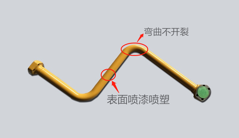 汽車(chē)鋼管-彎曲、表面噴漆噴塑